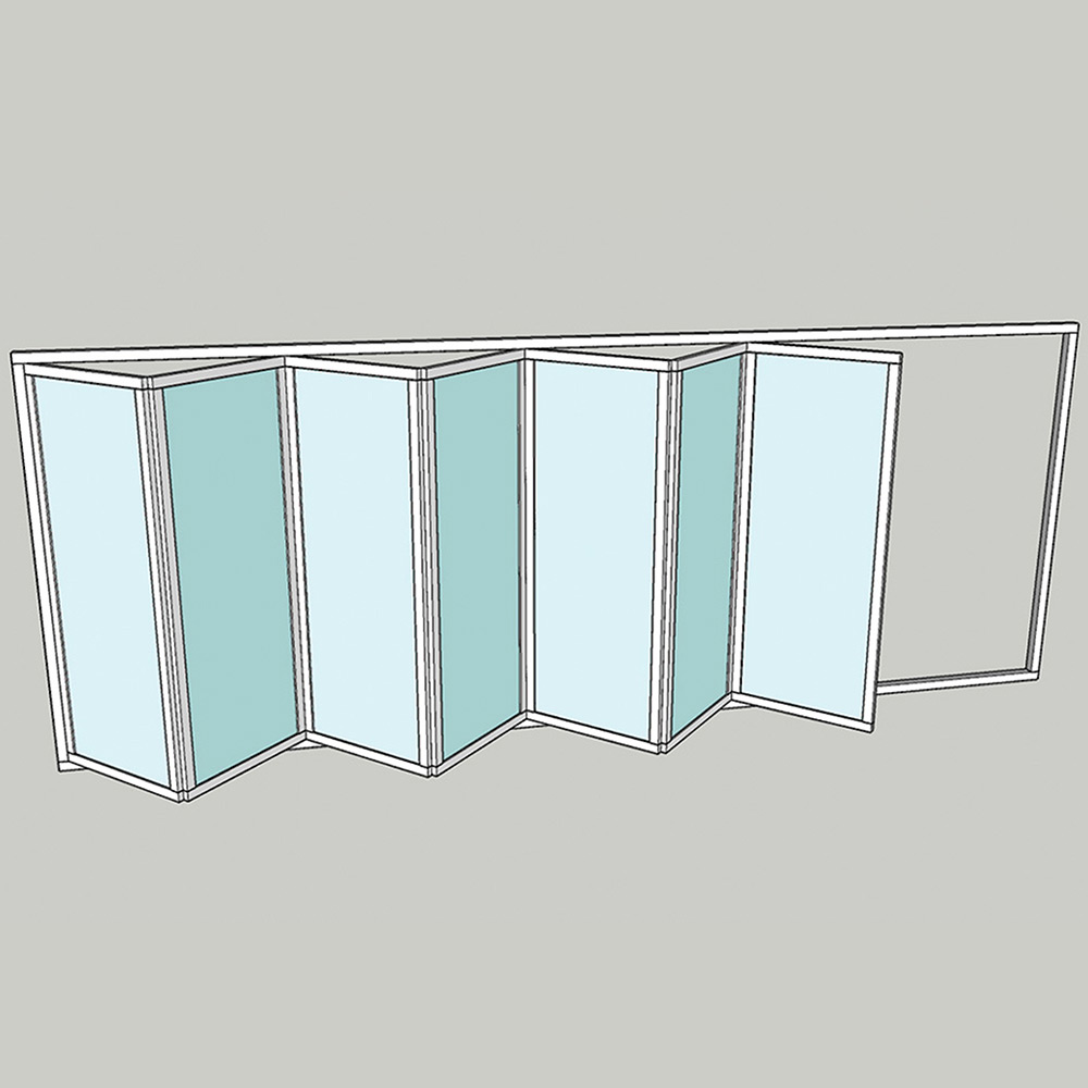 Vikparti Allvy Sunroom s75 3-Glas 7-Delad