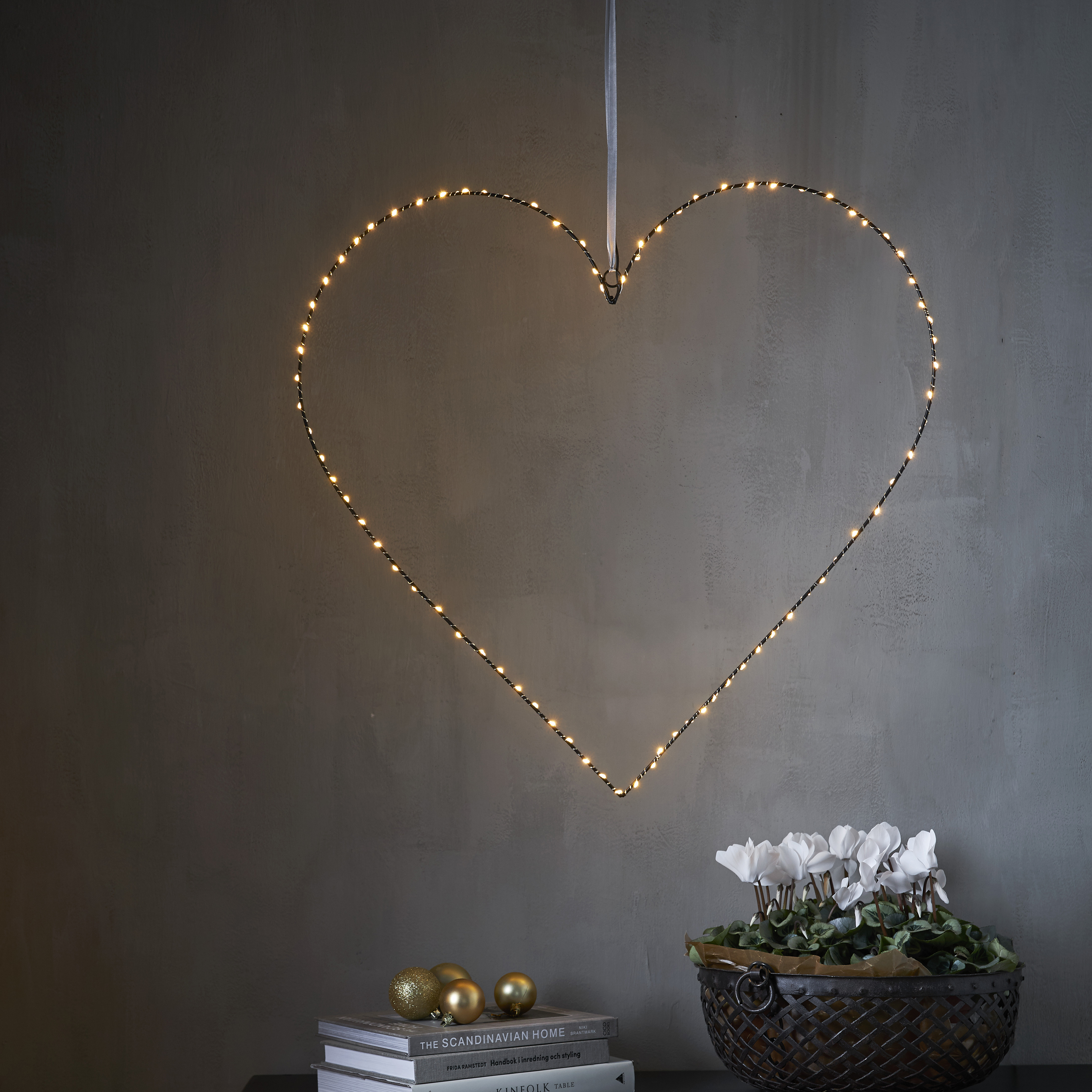 Hjärta Star Trading Mira 70 cm
