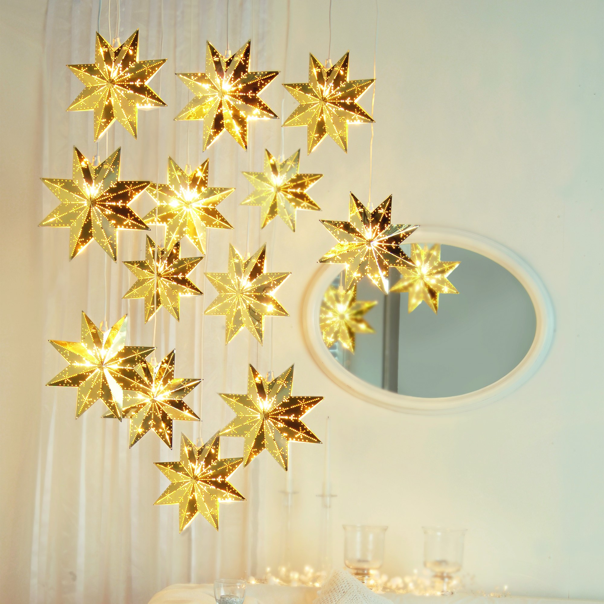 Adventsstjärna Star Trading Classic Metall