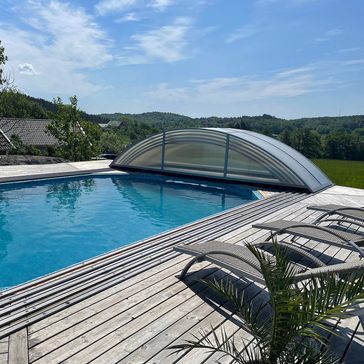 Pooltak Metalcraft 5x10m