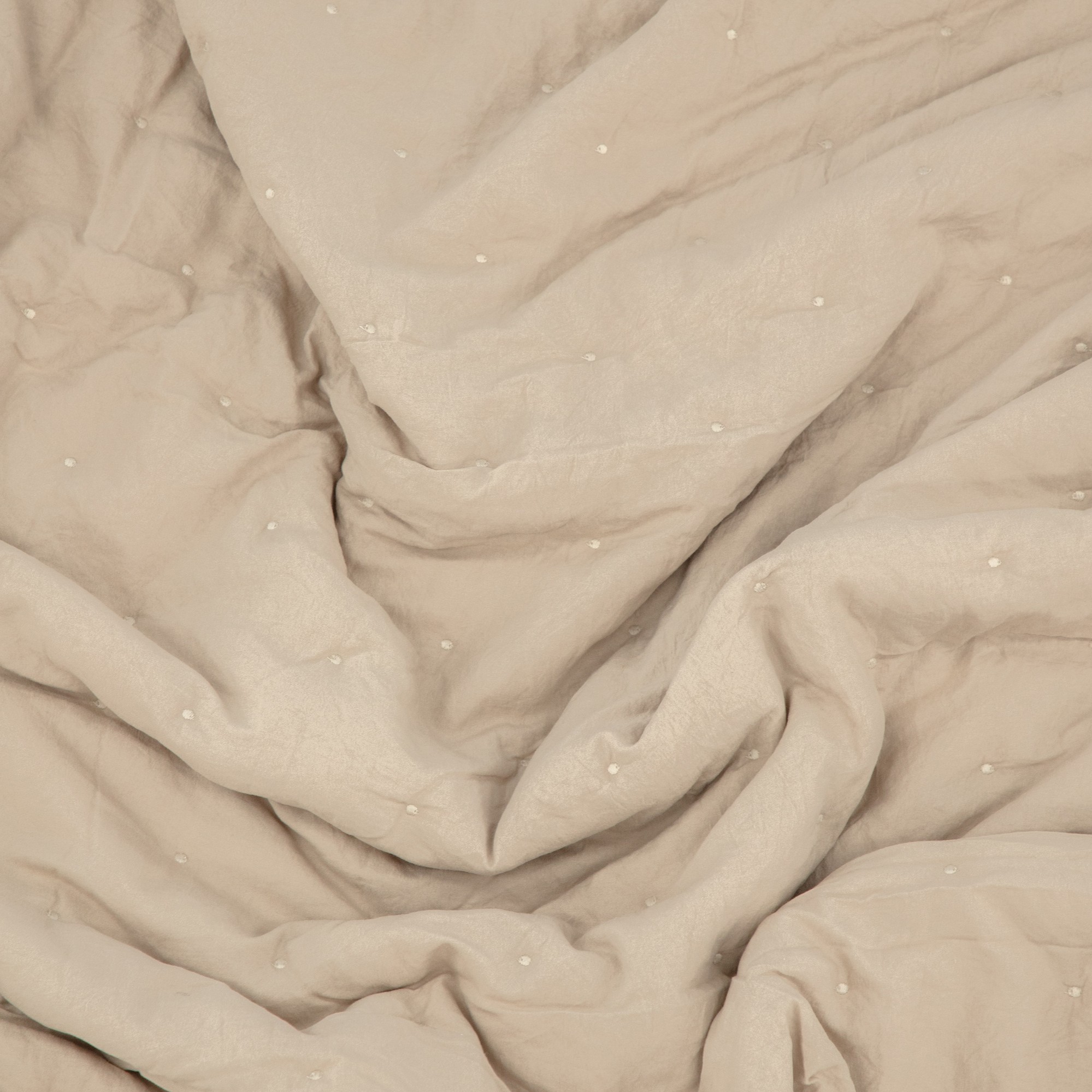 Sally Bedspread Microfiber - Beige / - 260*80 Beige, Mått: 260x80 cm