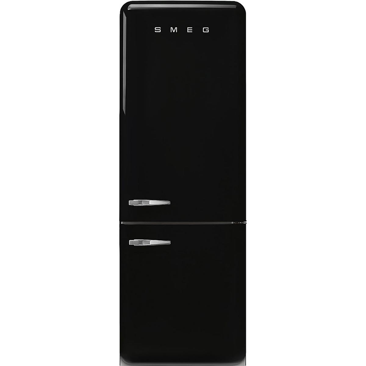 Fristående Kyl/Frys Smeg FAB38RBL6 Retro Svart Högerhängd med No Frost