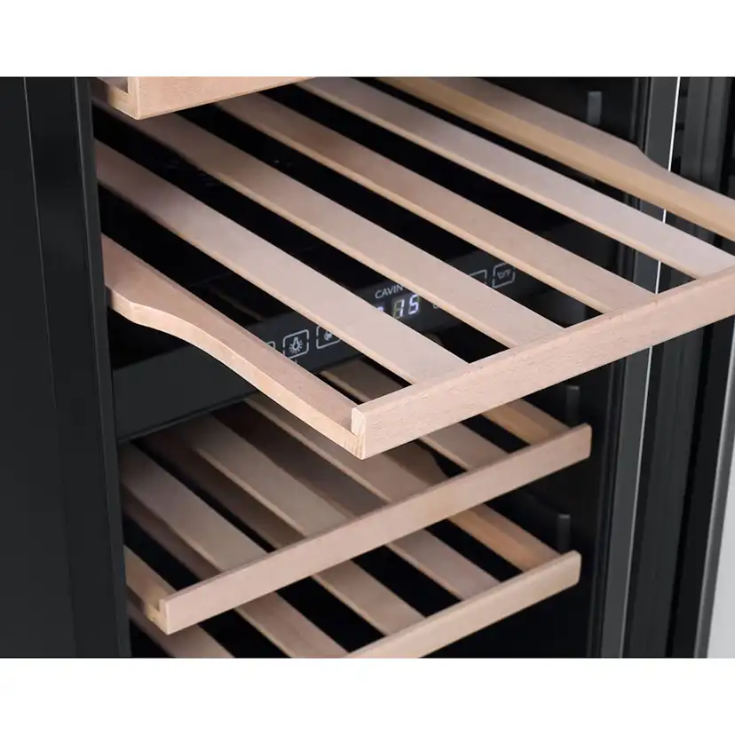 Vinkyl Cavin Arctic Collection 40D Fullglass Svart Inbyggbar med 2 Zoner