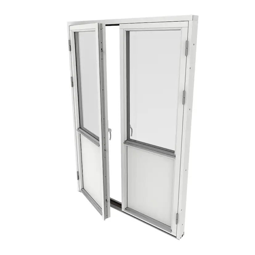 Parfönsterdörr Outline 3-Glas Trä