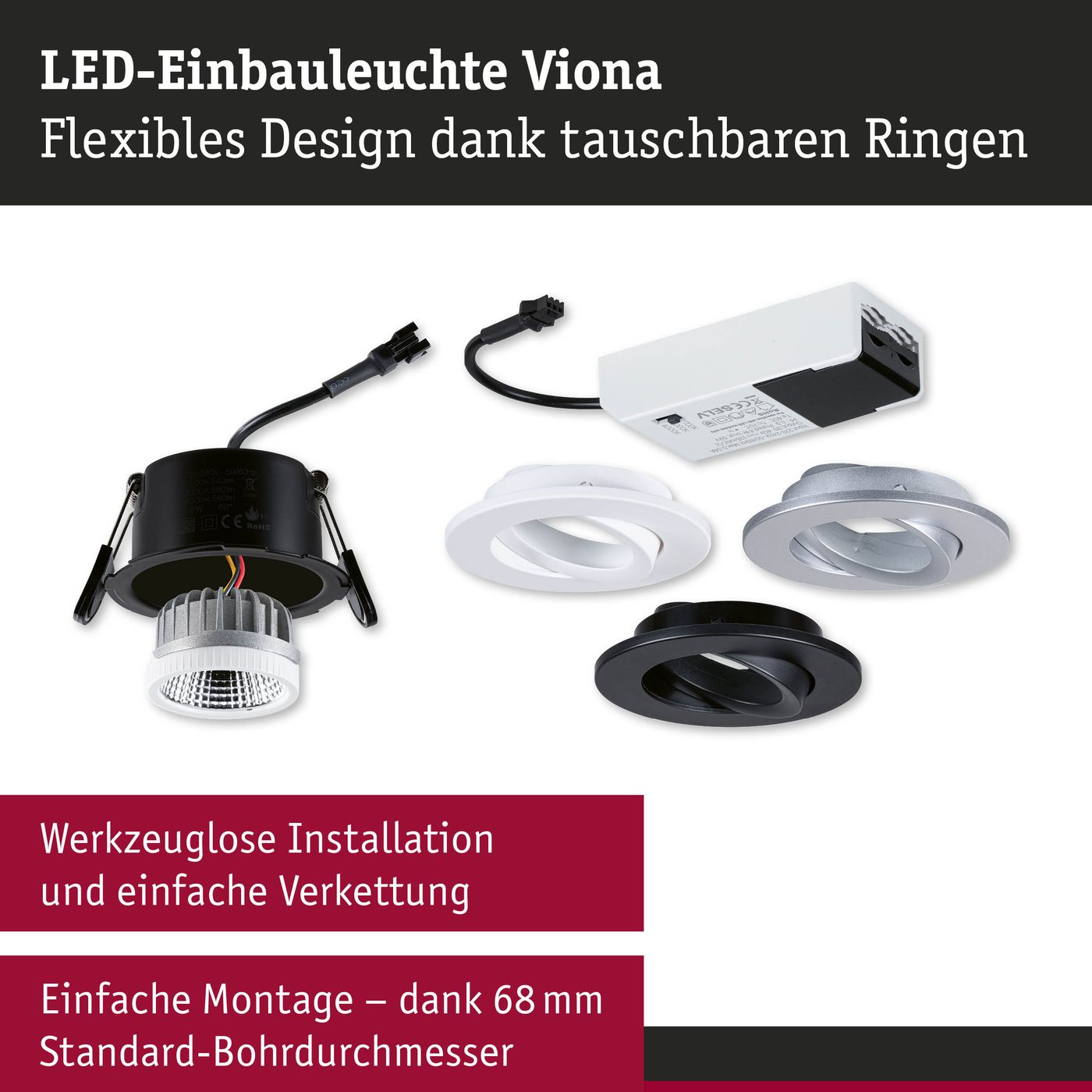Downlight Paulmann Viona