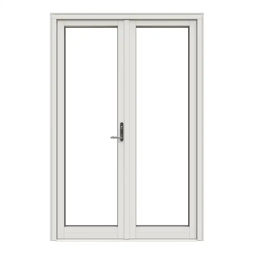 Parfönsterdörr NorDan NTech Helglasad Aluminium
