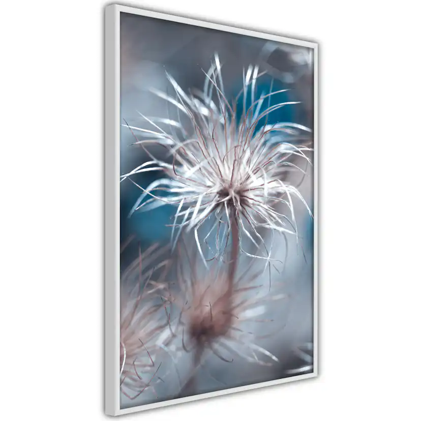 Poster Artgeist Affisch Plant in Blues