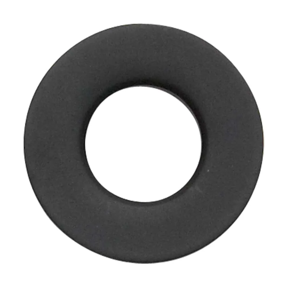 Overløbsring t/håndvask Ø22 mm, Matsort Matt Svart