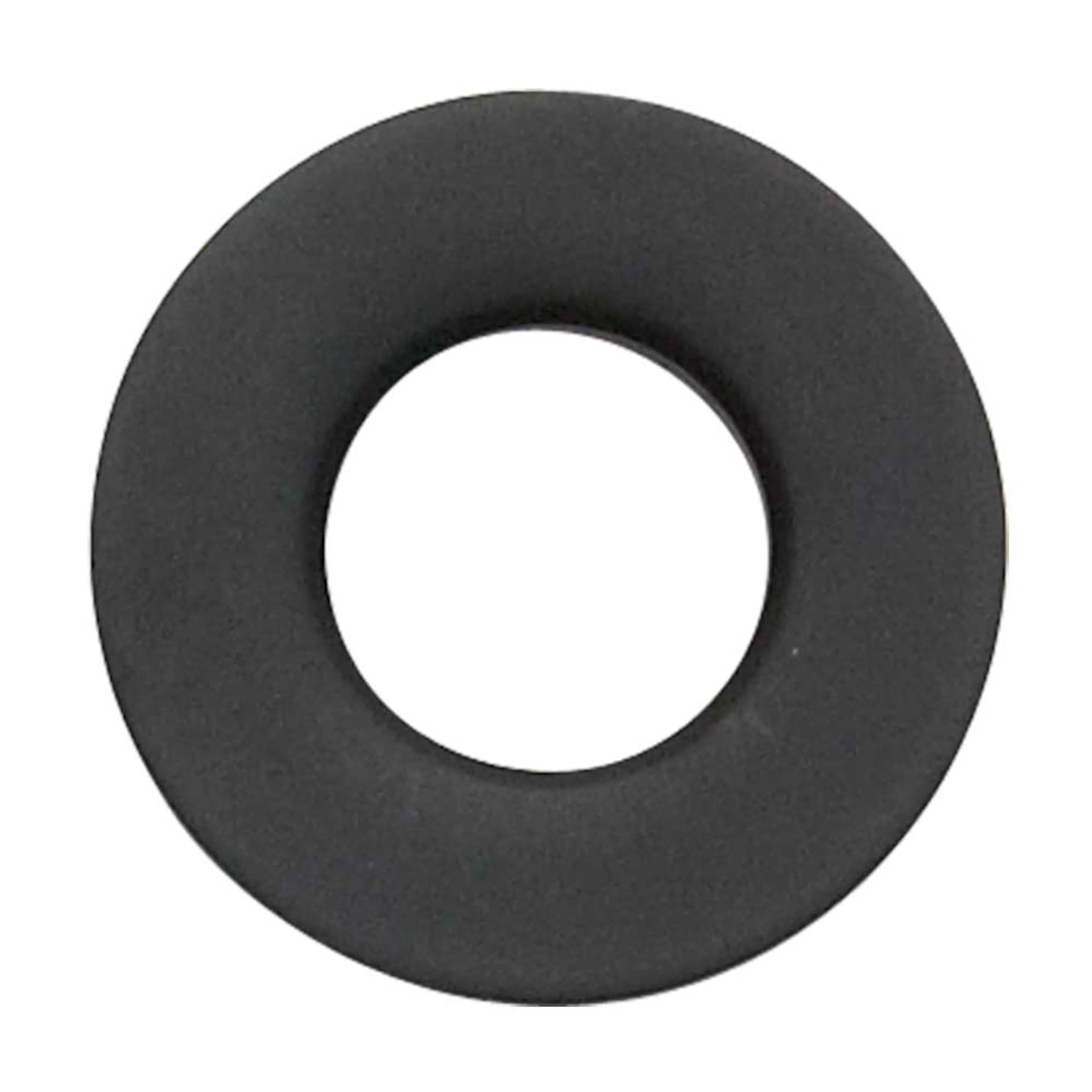 Overløbsring t/håndvask Ø22 mm, Matsort Matt Svart