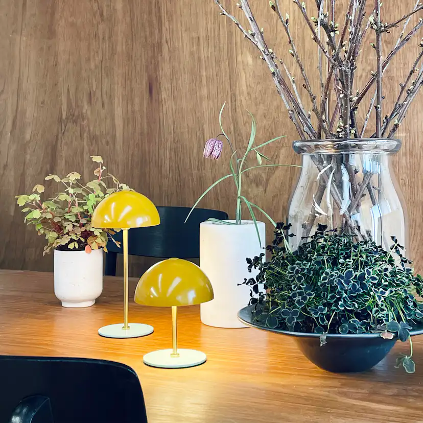 Bordslampa Dyberg Larsen Along Mini 2-pack LED och Touchfunktion