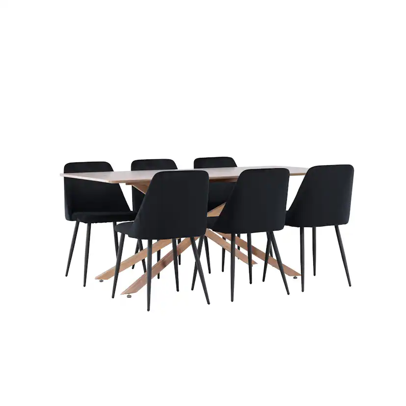 Mocka/Svart
