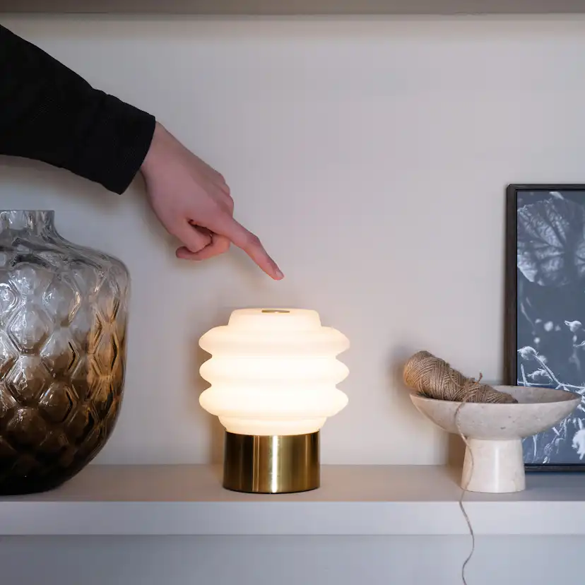 Portabel Bordslampa Dyberg Larsen Diva LED