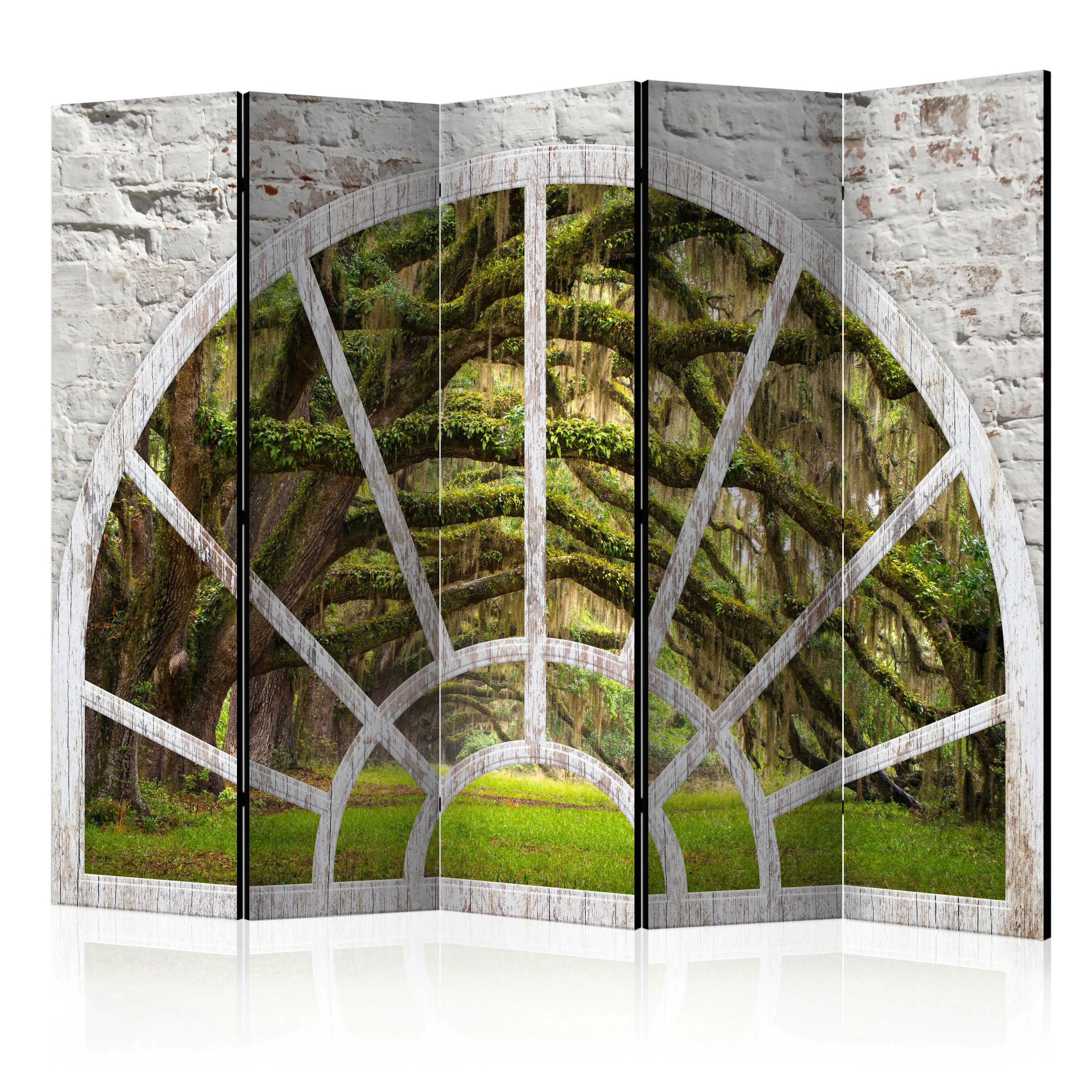 Rumsavdelare Skärmvägg Arkiio Window to Secret Forest II 225x172 cm