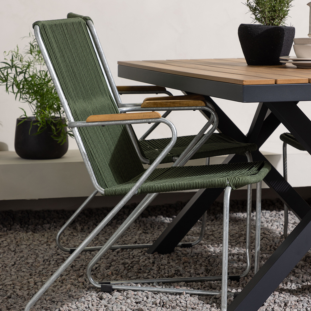 Matgrupp Venture Home Garcia Bord med 4 Bois Stolar