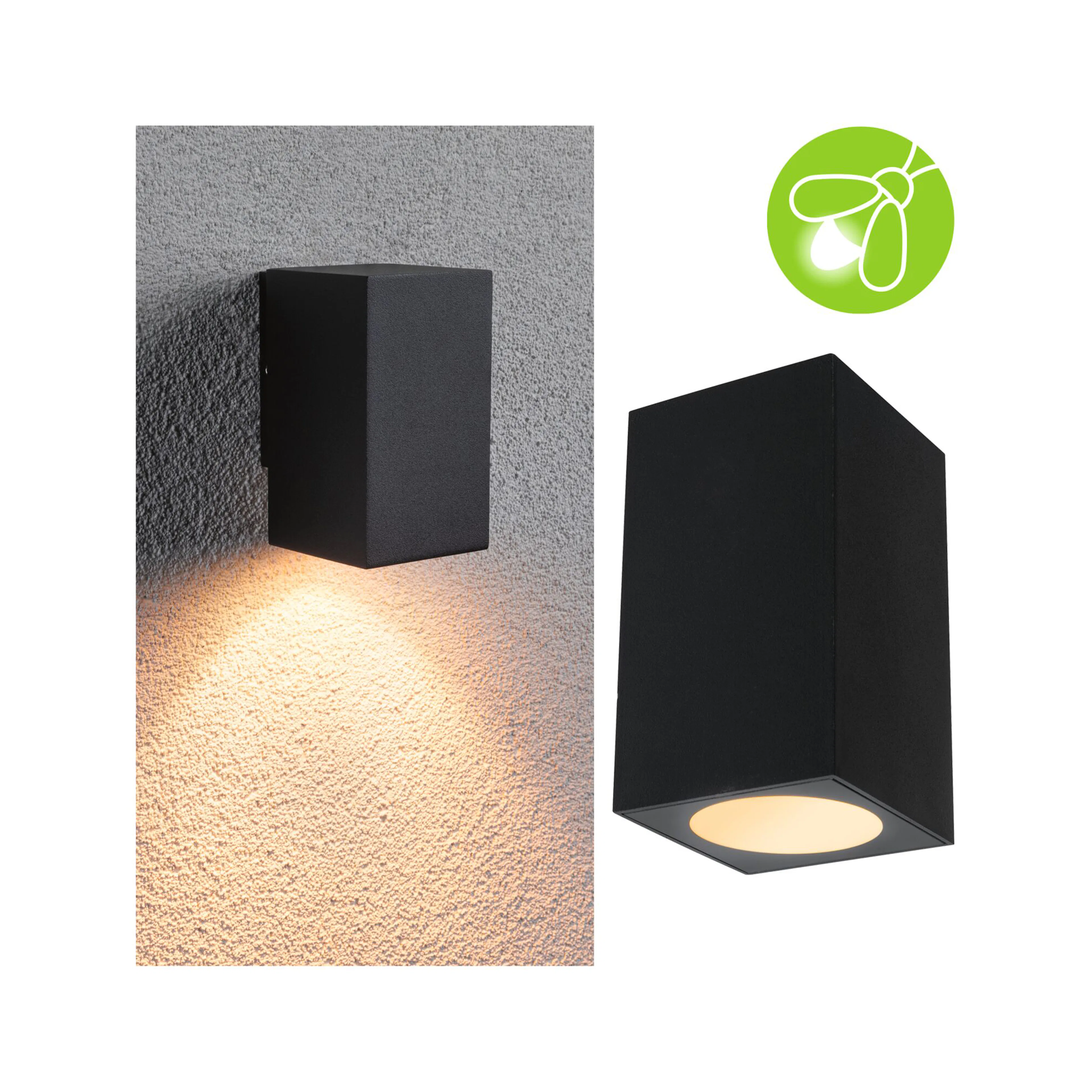 Fasadbelysning Paulmann Flame LED Nedåtljus IP44 230V