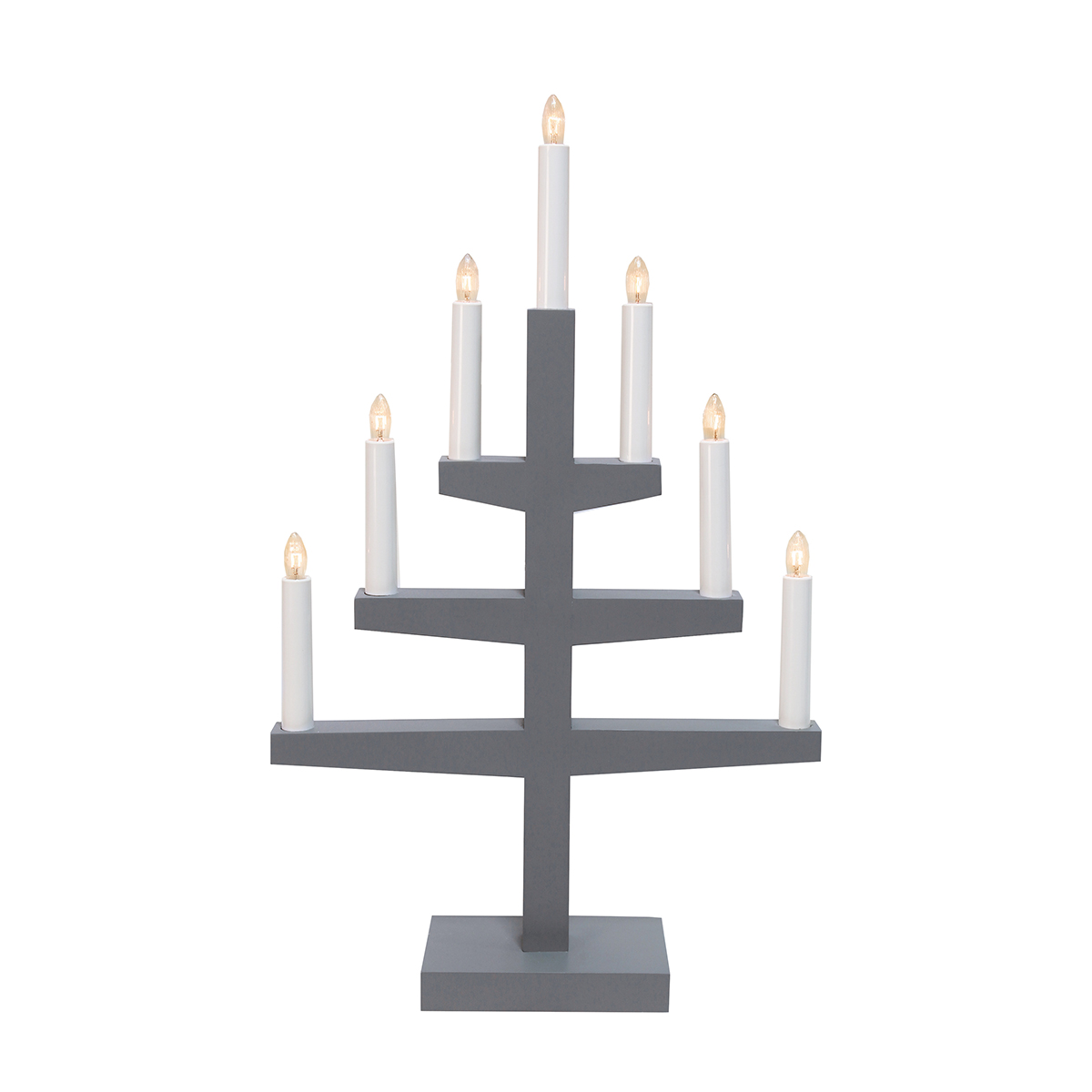 Ljusstake Star Trading Trapp 7-armad Adventsljusstake