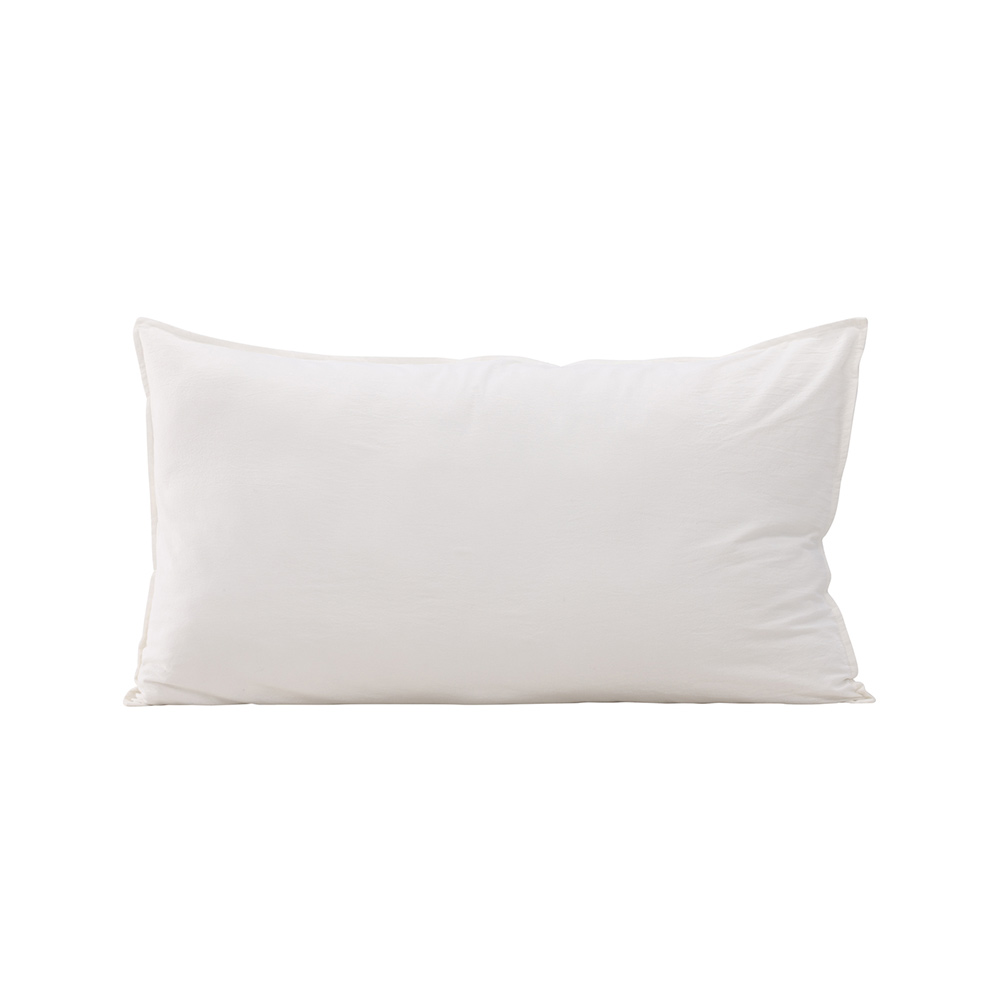 Ronja Cushion Cover Washed Cotton - White / Vit