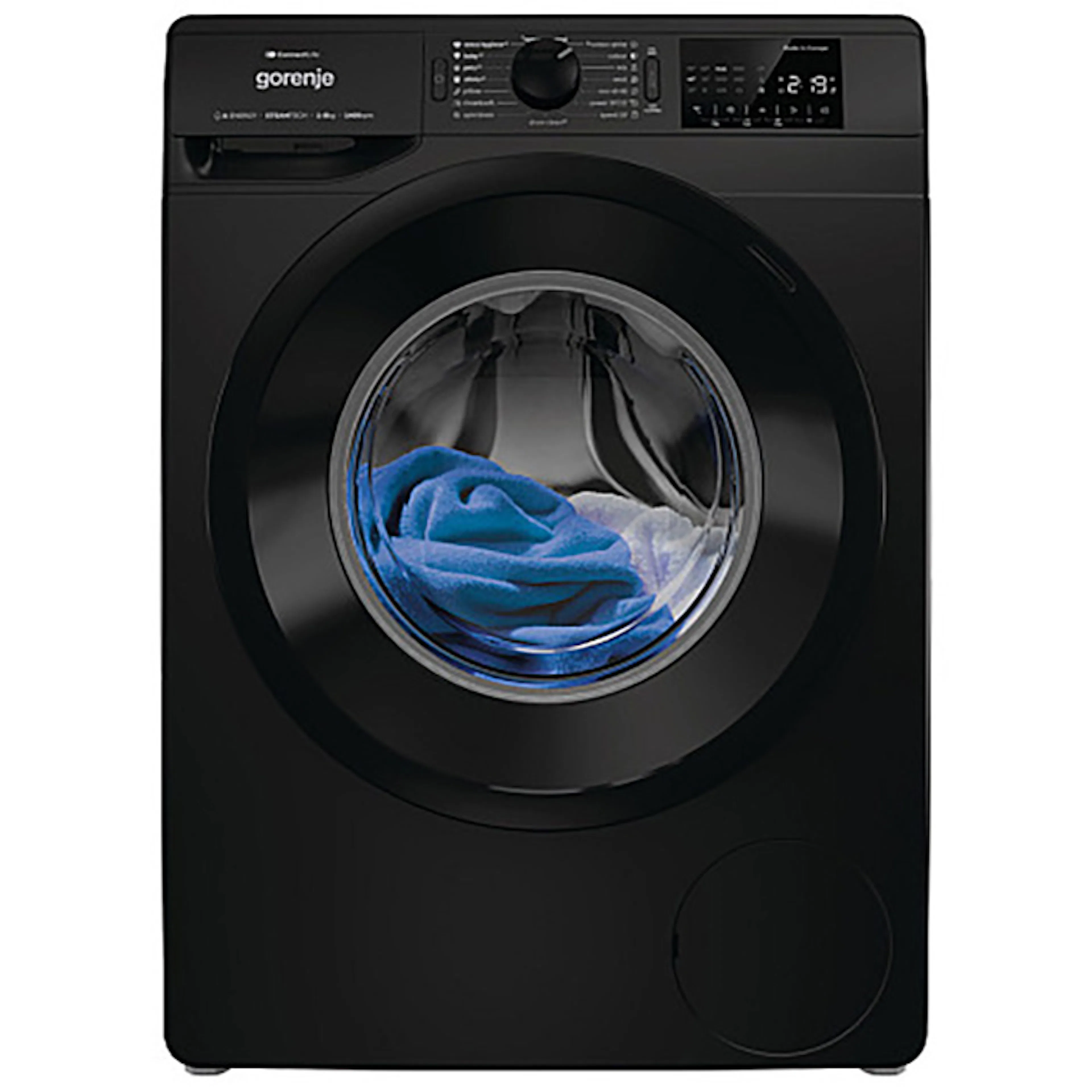 Frontmatad Tvättmaskin Gorenje WPNEI84A1SW/B