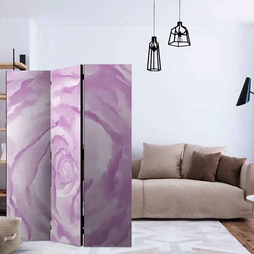 Rumsavdelare Skärmvägg Arkiio Rose Pink 135x172 cm
