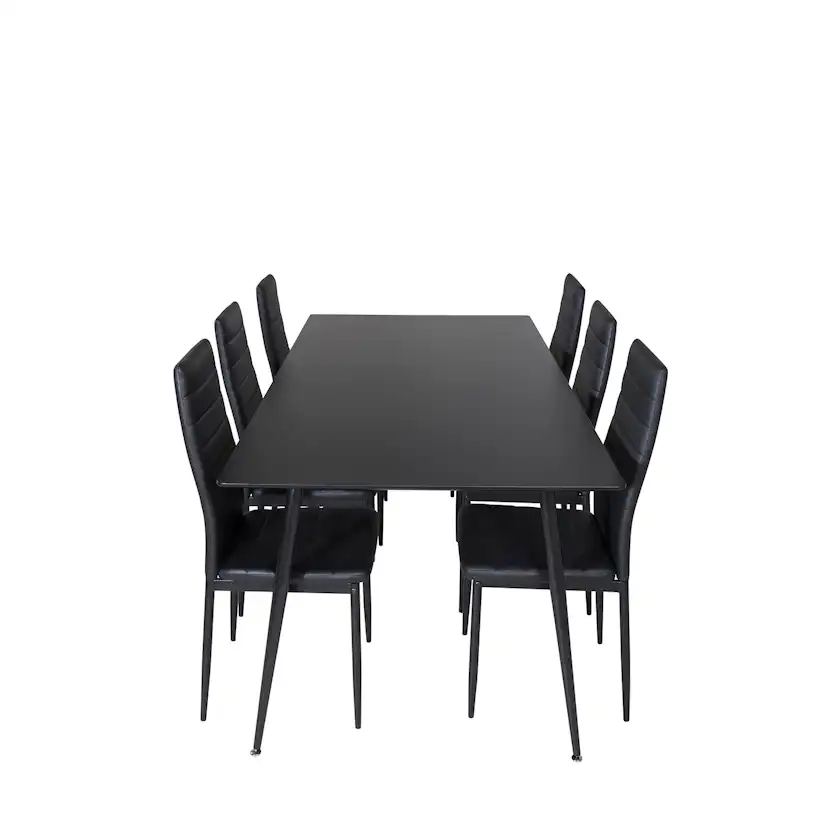 Matgrupp Venture Home Silvia med 6 Sly Stolar