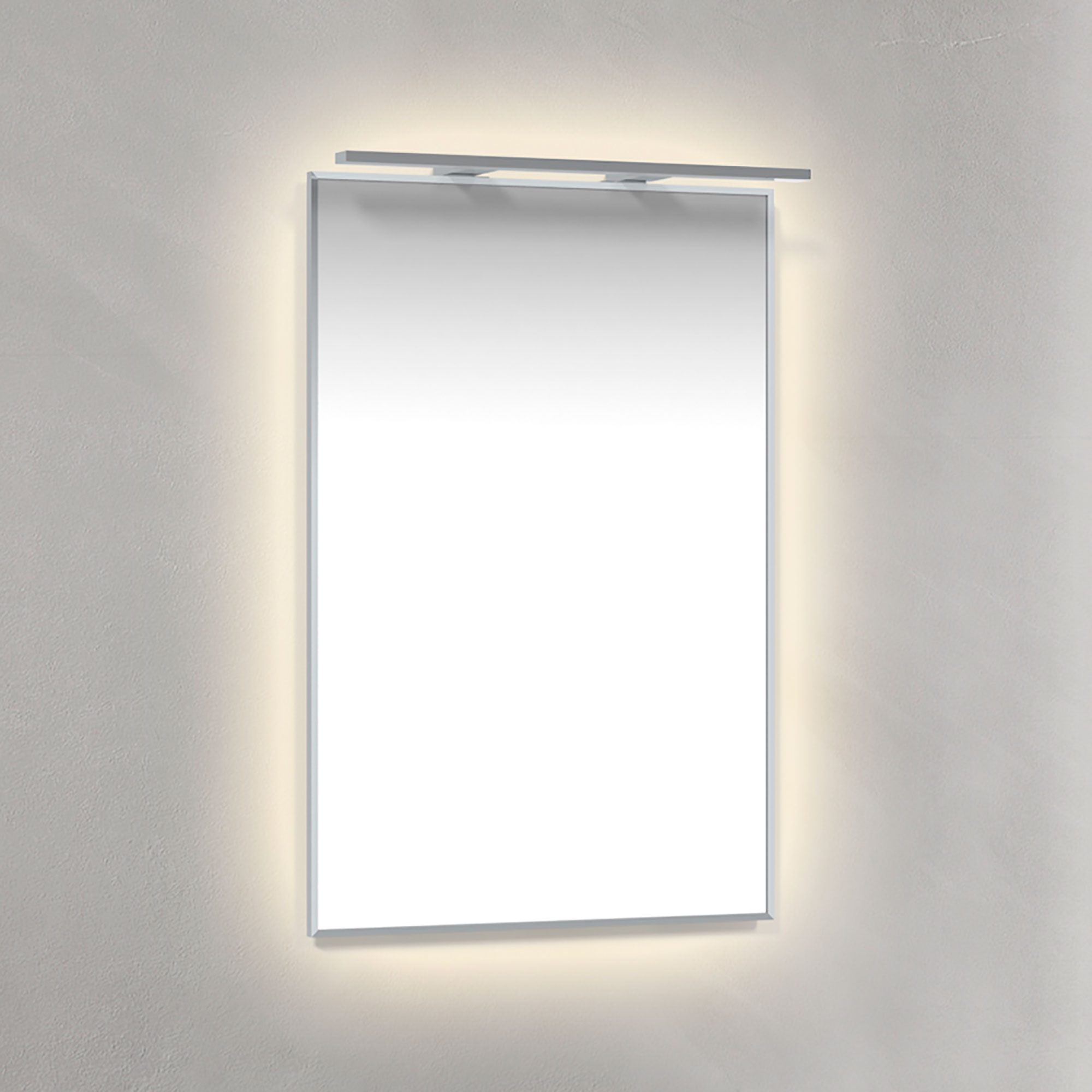 Spegel Macro Design Crown Ambilight Ramp-belysning Med Ram