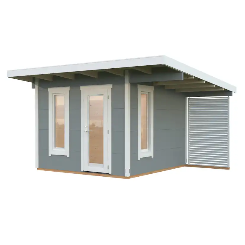 Trädgårdshus Palmako Grace 8,7+4,1 m2
