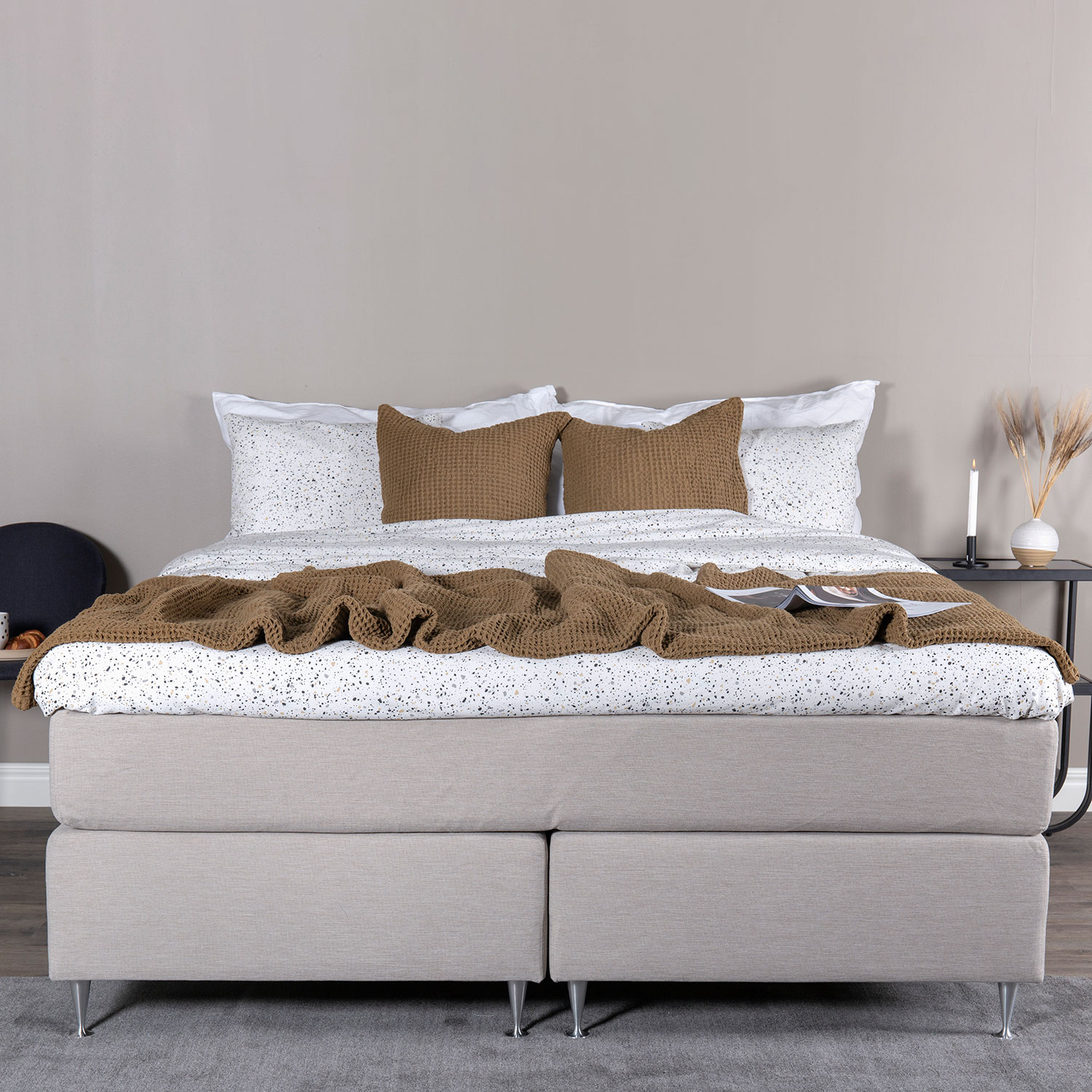 Kontinentalsäng Venture Home Furudal i Tyg