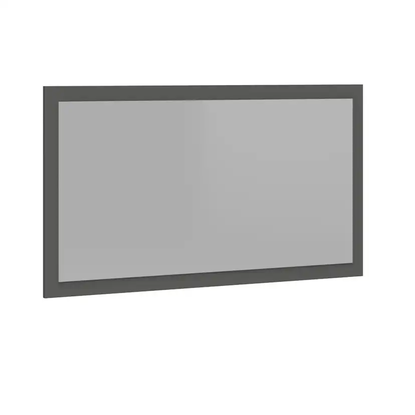 Badrumsspegel 120x68 cm Tenfors Allmoge Antracit Bredd: 1200 mm, Färg: Antracit