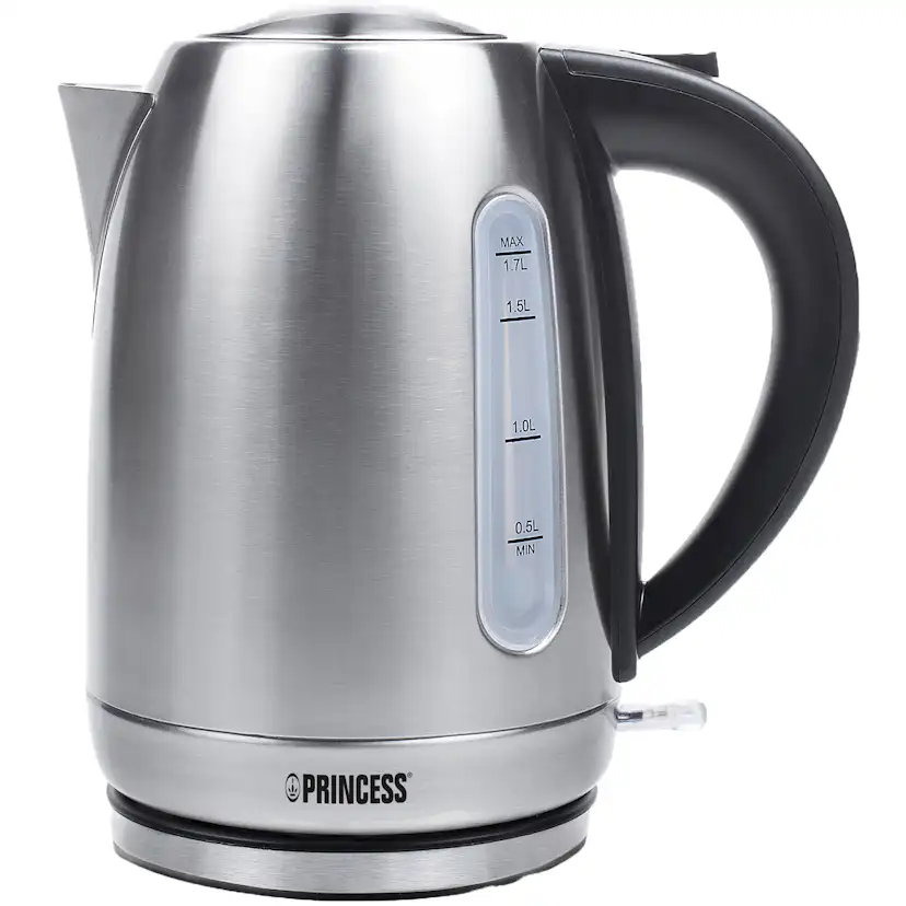 Vattenkokare Princess 1,7l Rostfri