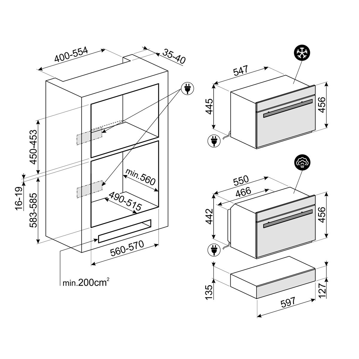 Vakuumlåda Smeg Classic CPV315X