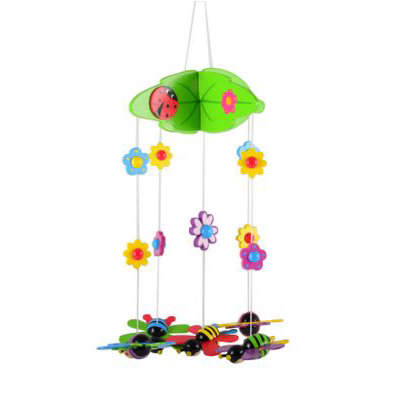 Sängmobil Magni Blommor & Bin