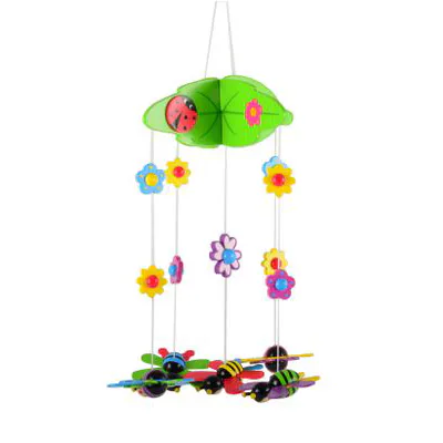 Sängmobil Magni Blommor & Bin