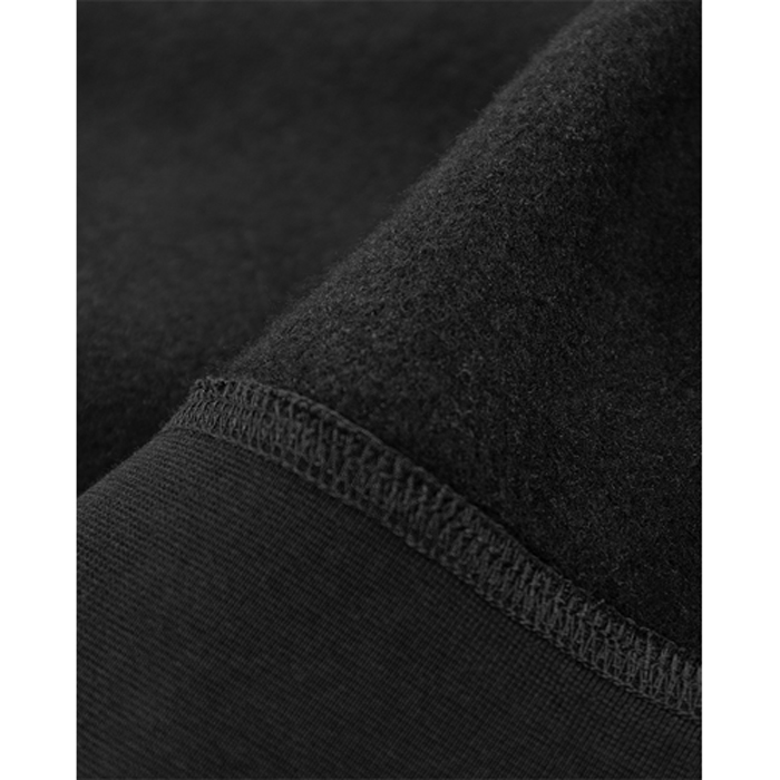 SWEATSHIRT KORT ZIP 1737 SWB Färg: Svart, Storlek: M