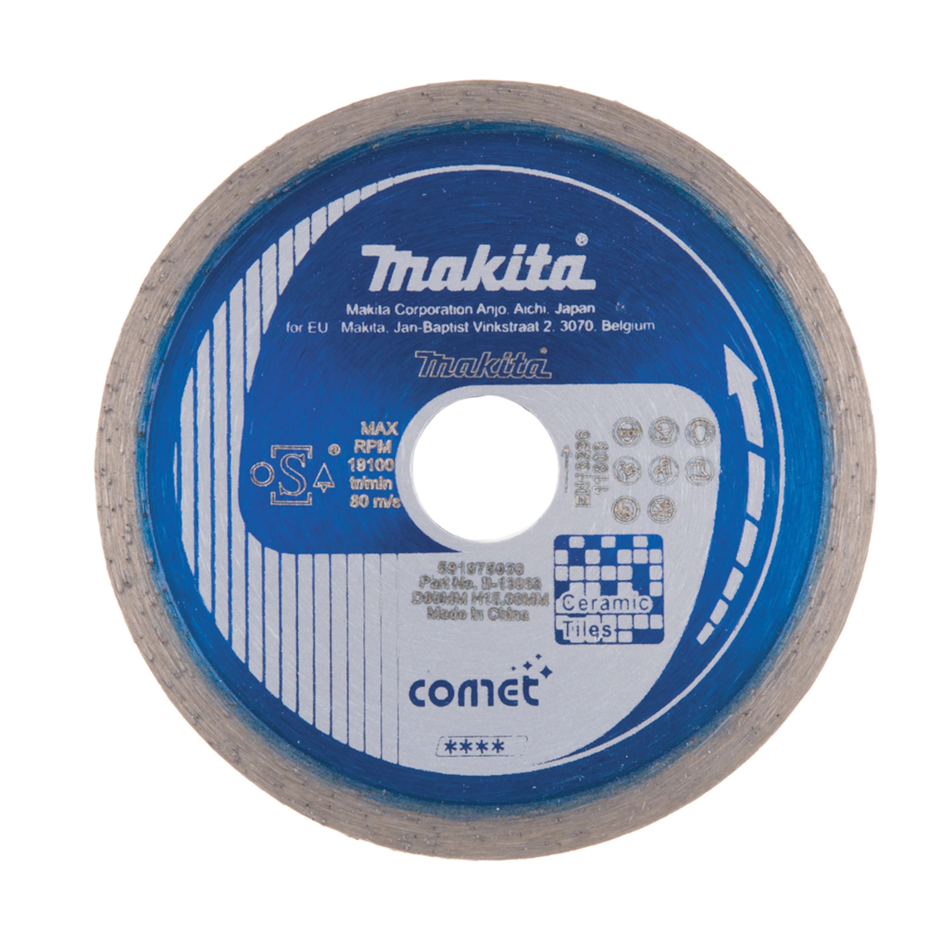 Diamantklinga Makita B-13063 80x15 mm