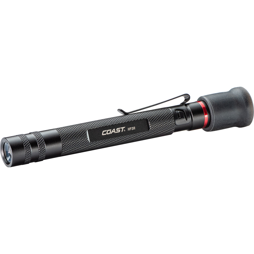 Ficklampa Coast HP3R Uppladdningsbar 500 Lumen Hybrid-presentbox