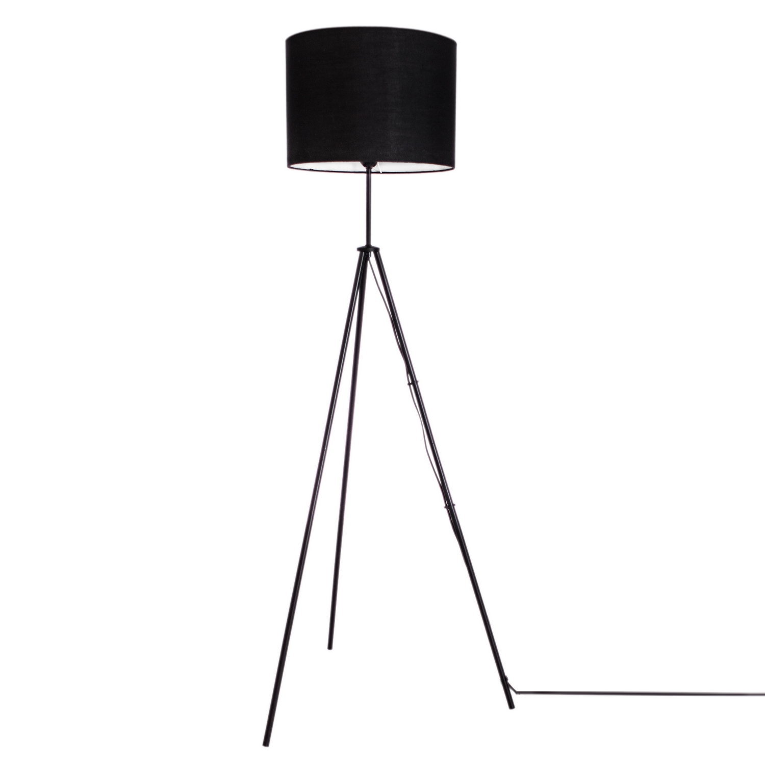 Rina golvlampa svart/vit Svart/Vit