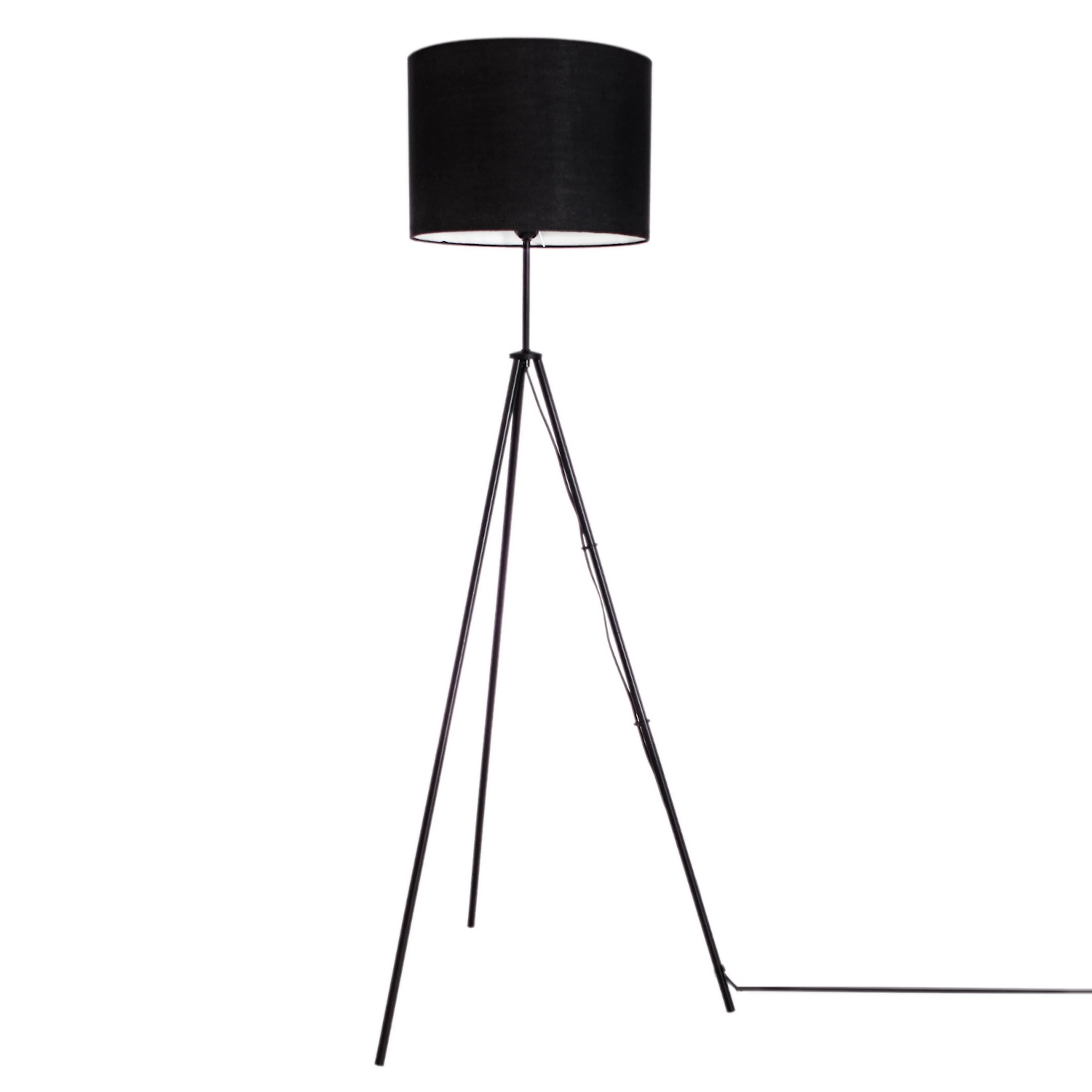Rina golvlampa svart/vit Svart/Vit