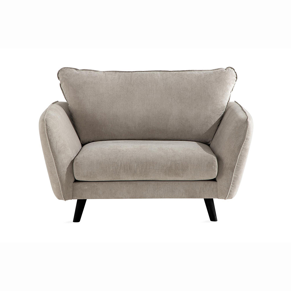 Trend Lyx Fåtölj Beige/Svart