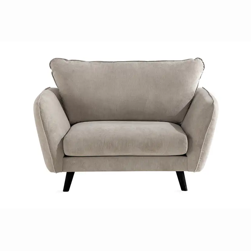 Trend Lyx Fåtölj Beige/Svart