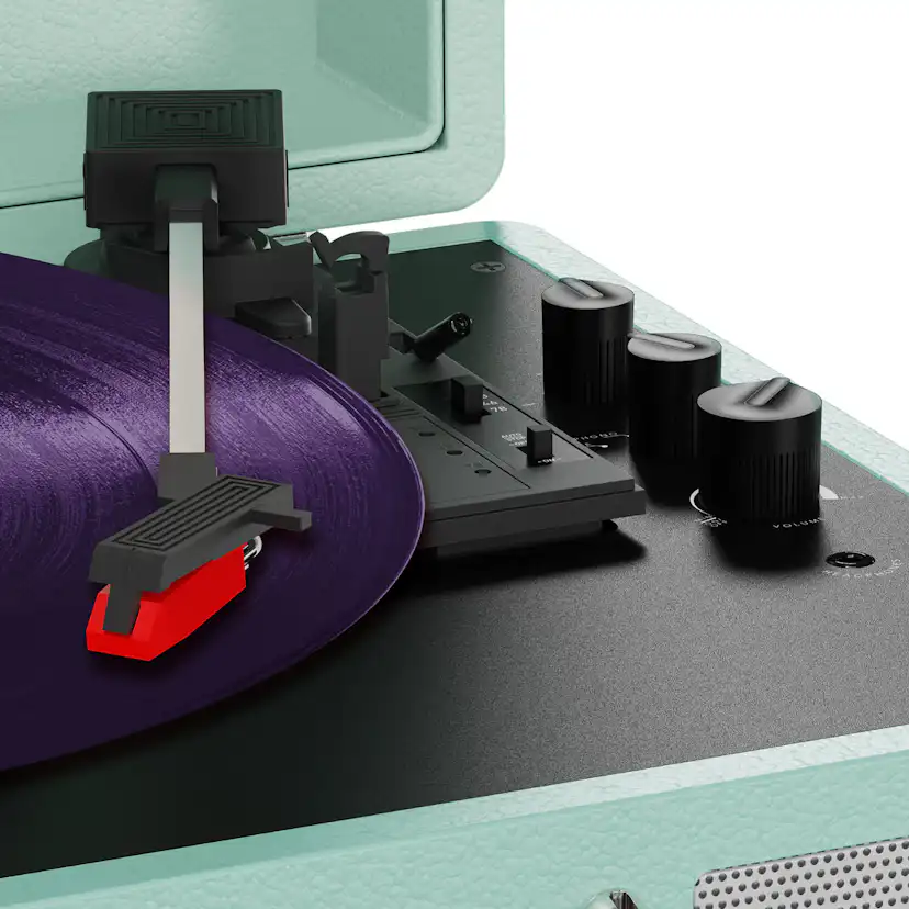 MIXX Vinyl Skivspelare Revival 55 Stereo Grön Färg: Grön