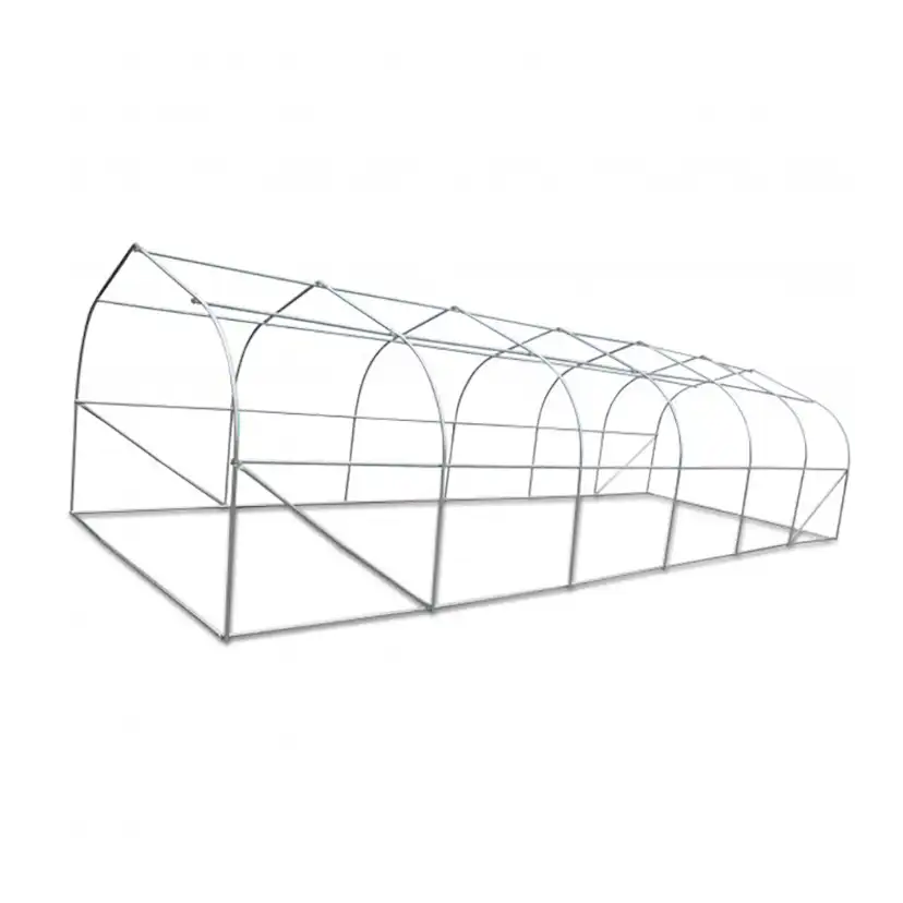 Växthus Metalcraft 24m² Stålram & Plastöverdrag