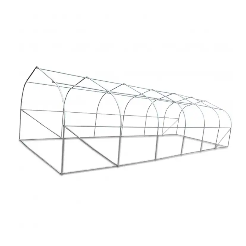 Växthus Metalcraft 24m² Stålram & Plastöverdrag