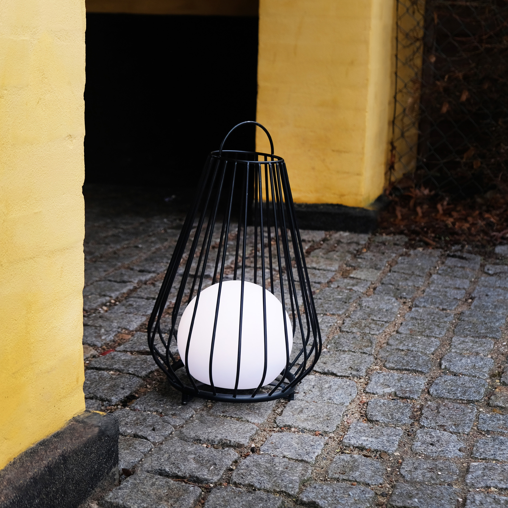 Solcellslampa Dyberg Larsen Evesham LED-Lykta Stor