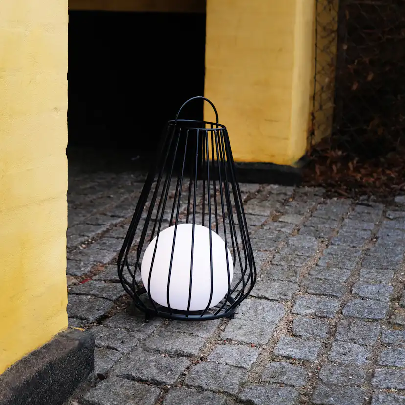 Solcellslampa Dyberg Larsen Evesham LED-Lykta Stor