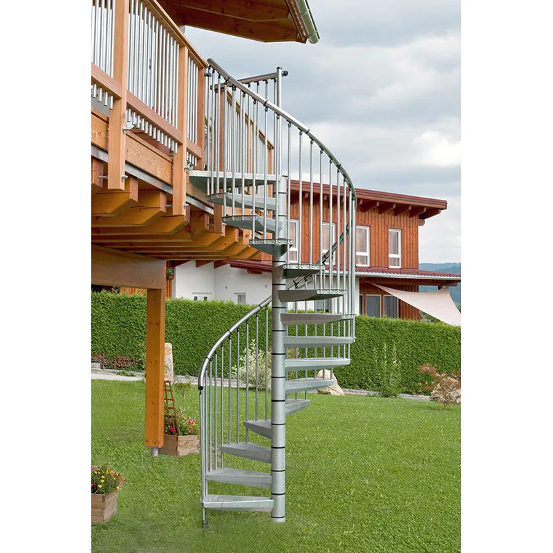 Royal Zink spiraltrappa - Ø1200 mm Spiraltrappa Royal Zink Ø1200 mm