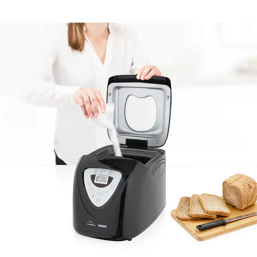Bakmaskin Princess Black 900g 15 Program Digital