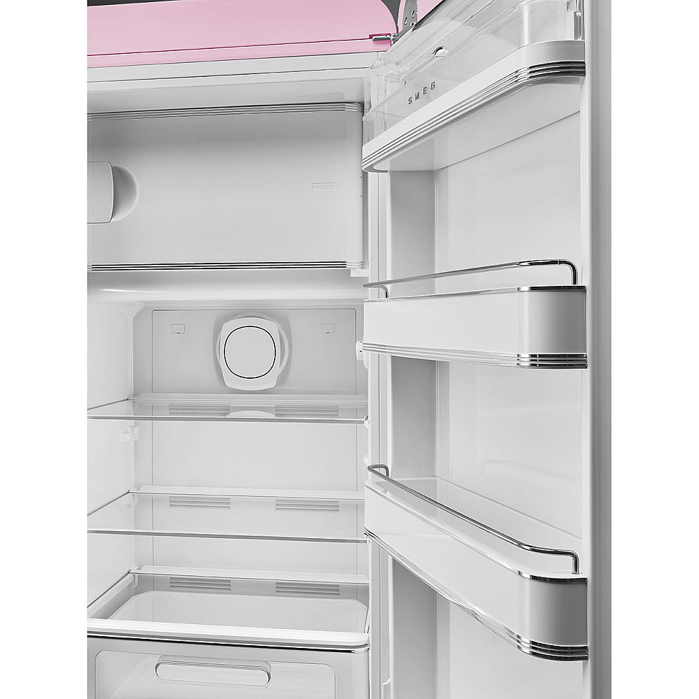Kylskåp med frysfack Smeg FAB28RPK6 Rosa 50's Style
