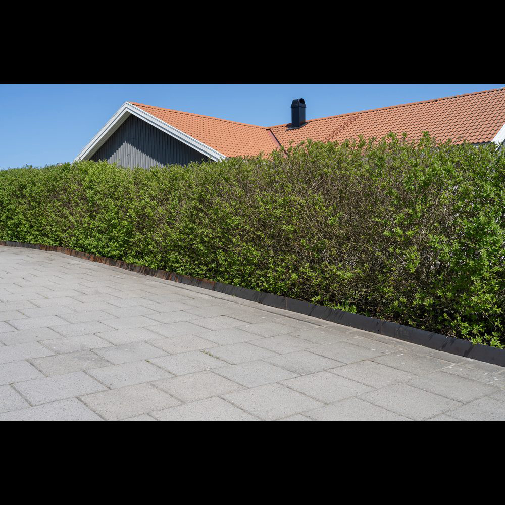 Rabattkant Skotte Garden Corten Odlingskant 4-pack, Rostfärg, 18x100 cm