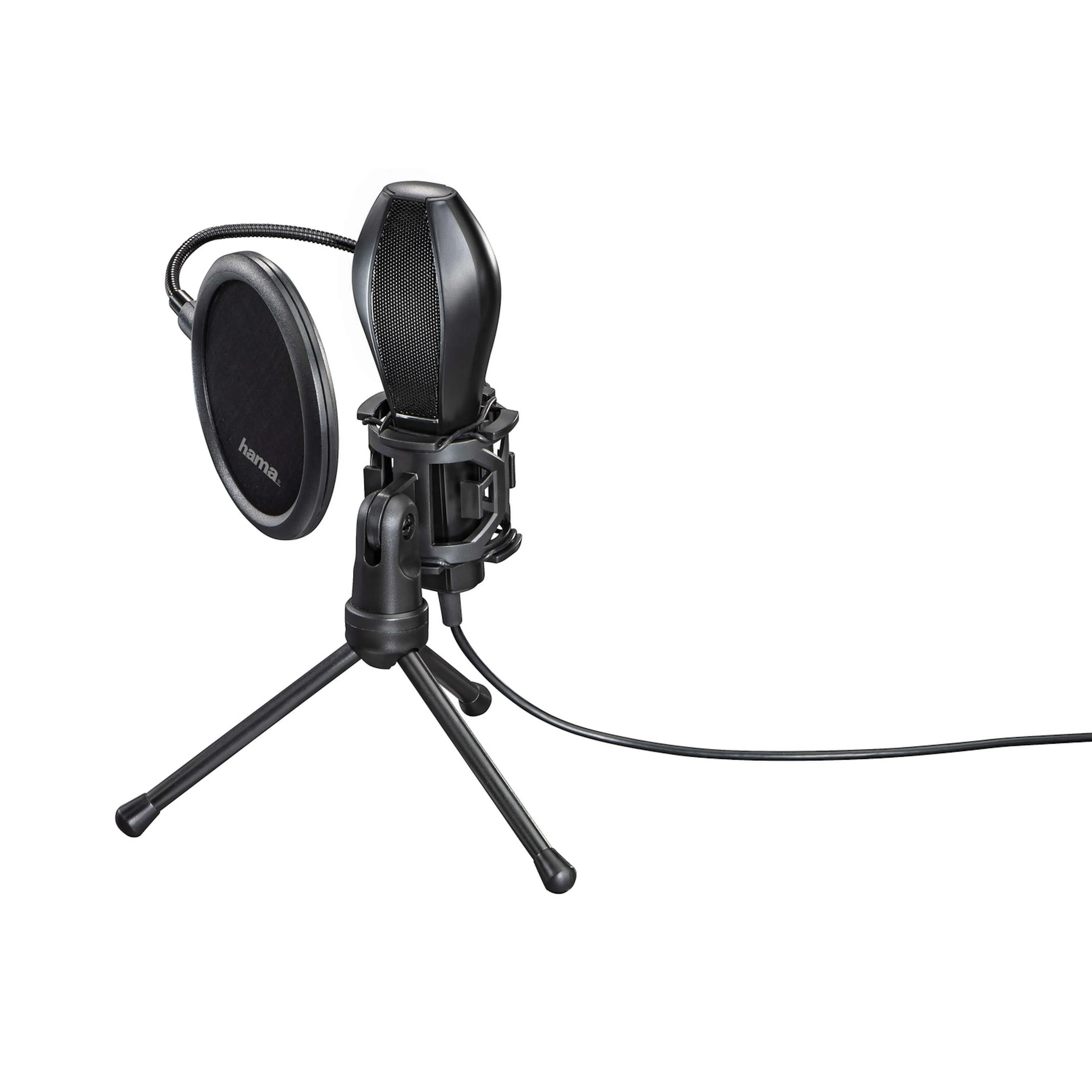 Mikrofon Hama Stream Usb Svart