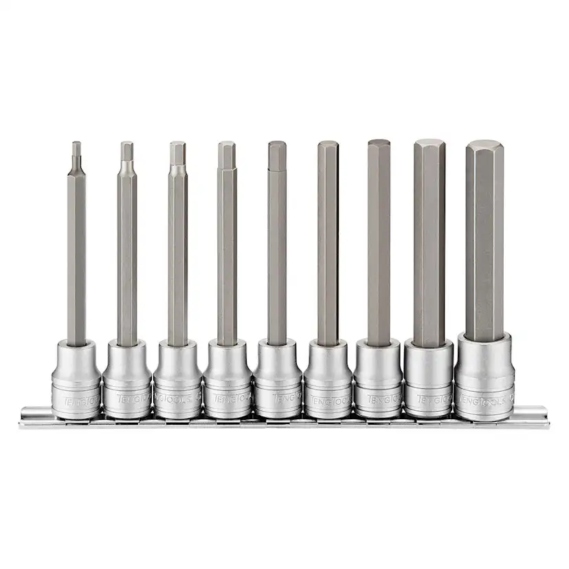 Hylsbitssats Teng Tools 3/8 Sexkant 3-12 mm